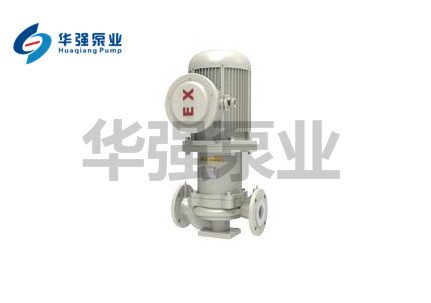 HCLF無泄漏襯氟（fú）磁力管道泵